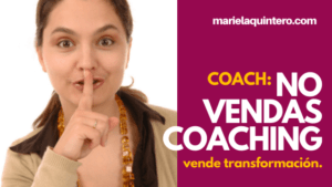 Coach. Coaching. Vender Coaching.